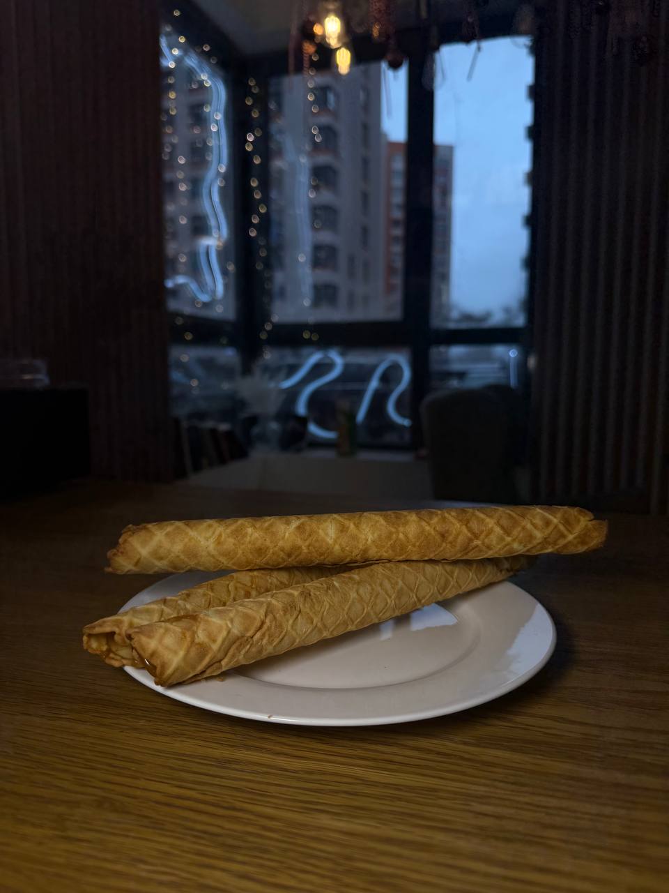 Трубочка с вареной сгущенкой